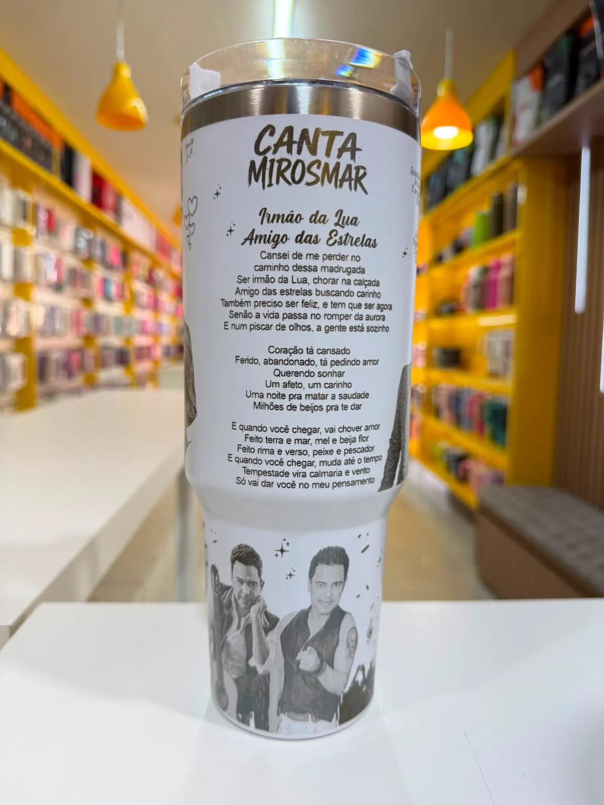 Copo Personalizado a Laser do Zezé de Camargo & Luciano
