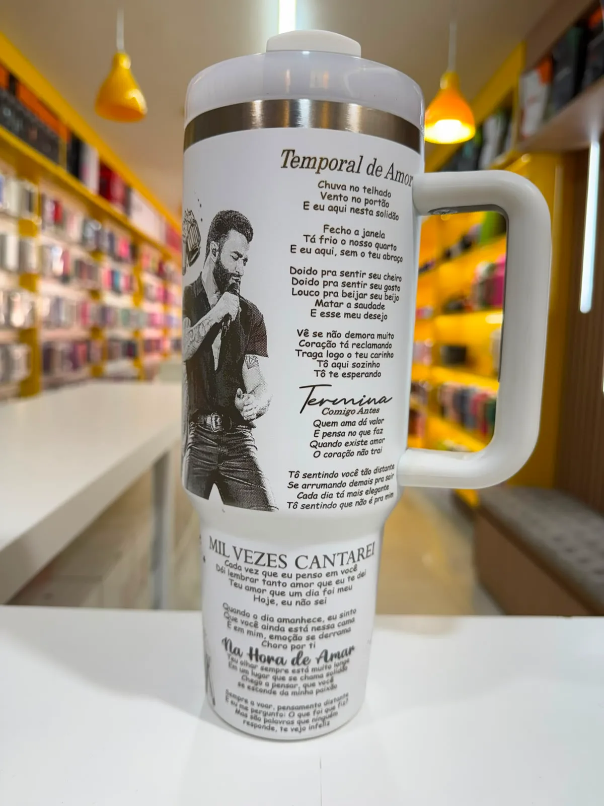 Copos Térmico 1200 ML Zezé De Camargo E Luciano - Gravado A Laser